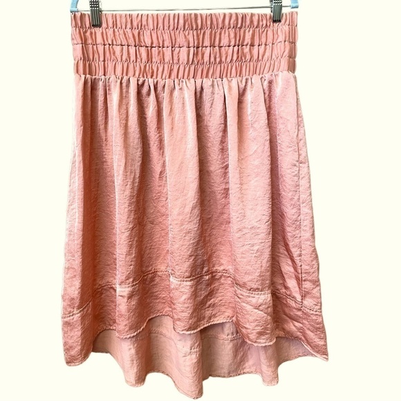 LANE Bryant skirt, size 14/16, longer in the back than front, wide elastic waist - Picture 1 of 3
